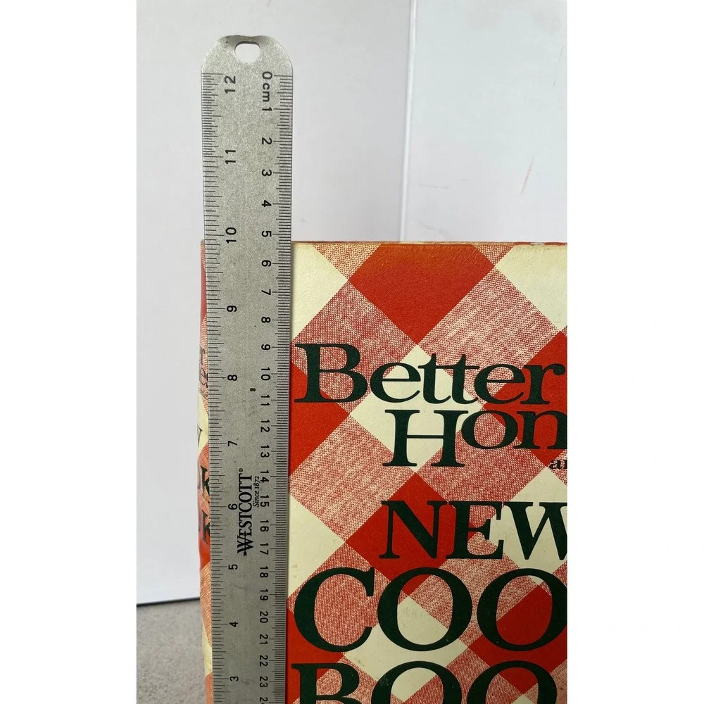 Better Homes and Gardens New Cook Book Red Plaid Binder Good‎ Vintage Recipes
